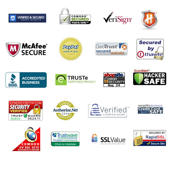building trust online - trust logos
