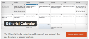 blogging tools wordpress editorial calendar plugin