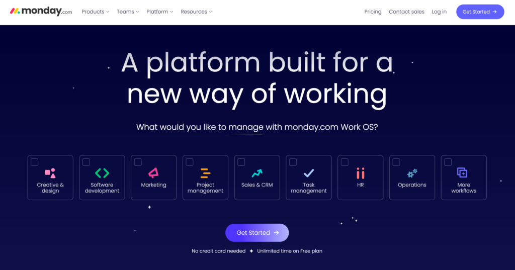 Monday.com website