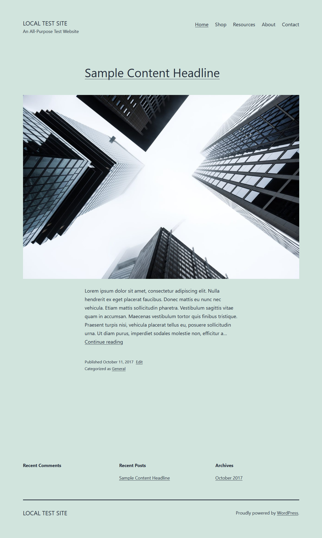 twenty twenty one review theme design overview
