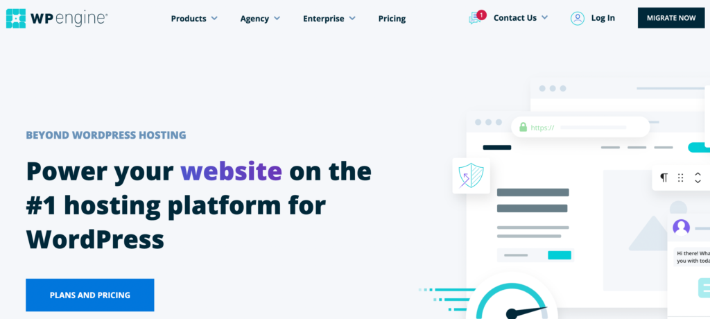 WP Engine WordPress hosting services